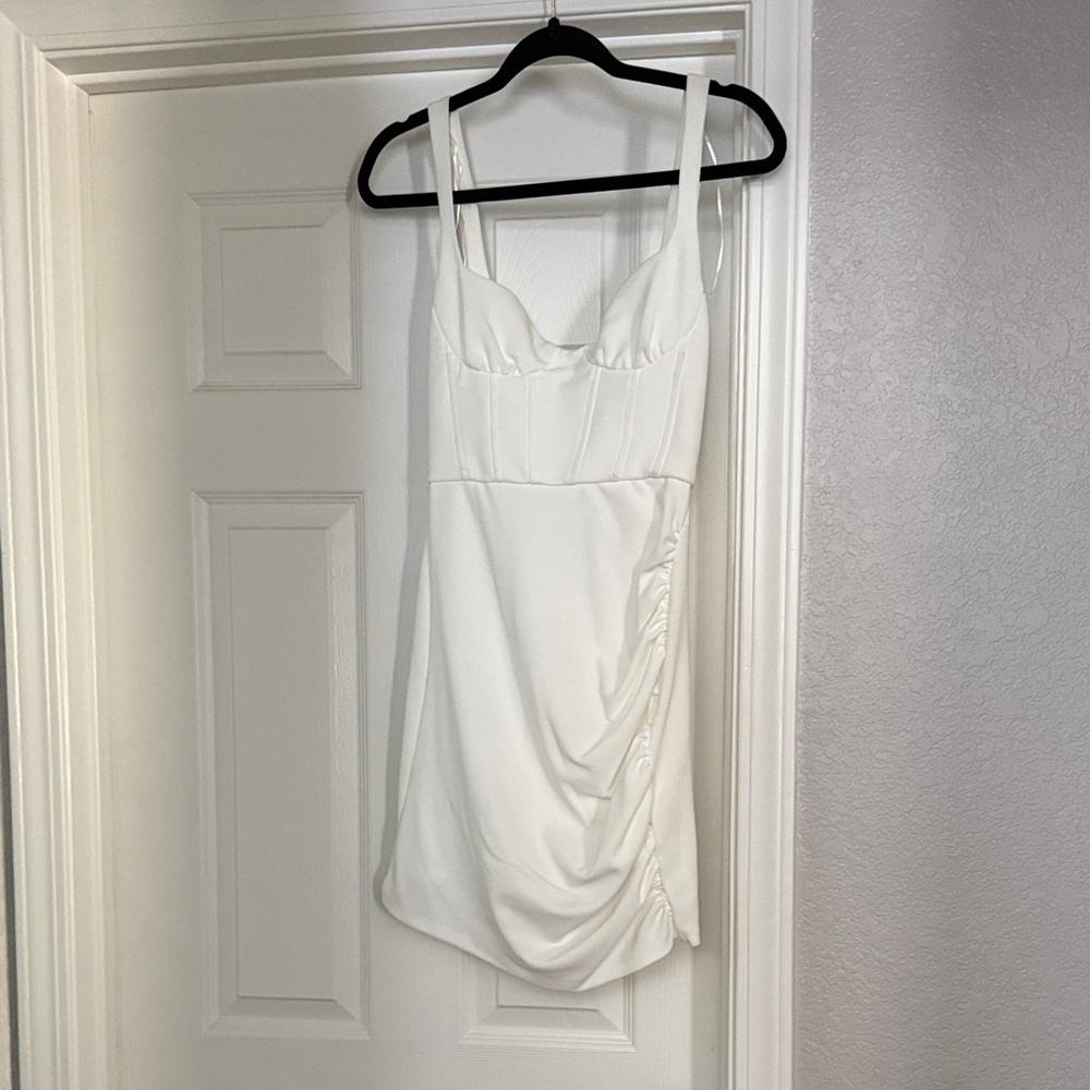 Zara White Mini Dress